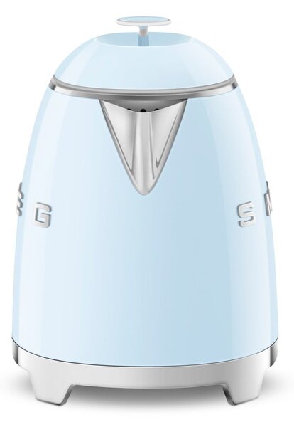 Светлосиня електрическа кана от неръждаема стомана 800 ml Retro Style – SMEG