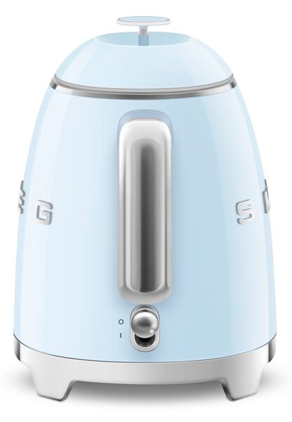 Светлосиня електрическа кана от неръждаема стомана 800 ml Retro Style – SMEG