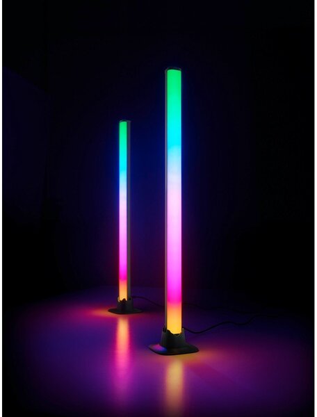 Черна метална LED настолна лампа (височина 55 cm) Boy – Reality