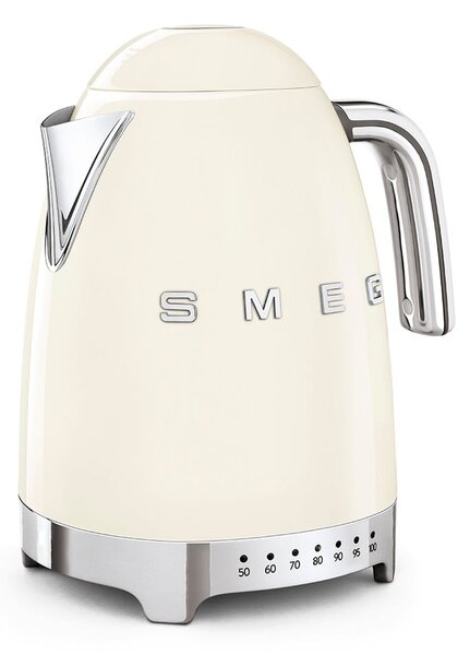 Кремава електрическа кана от неръждаема стомана 1,7 l Retro Style – SMEG