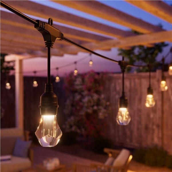 Nanoleaf NF084E00-20SLO- LED RGBWIC Разширителен гирлянд 20xLED 15m Wi-Fi IP65