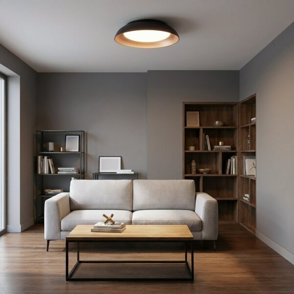 Brilagi-LED Димируемо осветително тяло ALVA LED/48W/230V 3000-6500K Ø 51 см черно+ДУ
