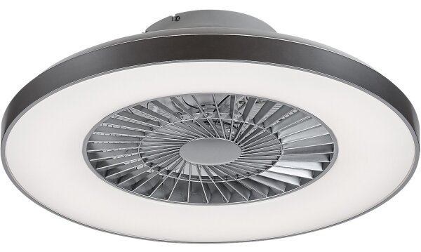 Rabalux - LED Димируема таванна лампа с вентилатор LED/40W/230V + д.у