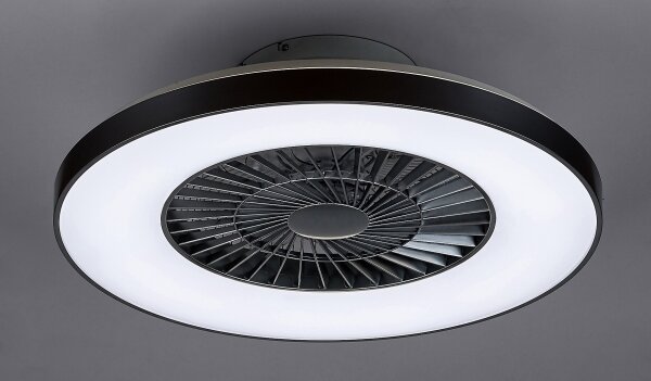 Rabalux - LED Димируема таванна лампа с вентилатор LED/40W/230V + д.у