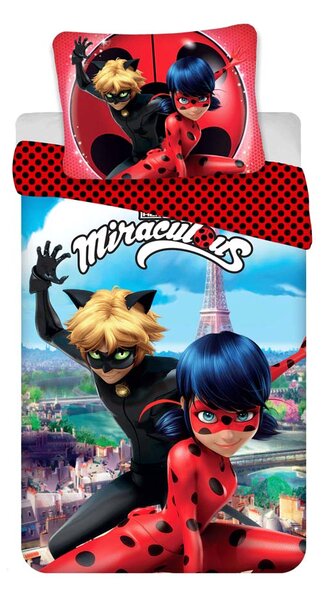 MIRACULOUS СПАЛЕН КОМПЛЕКТ ДВУЛИЦЕВ 2 ЧАСТИ