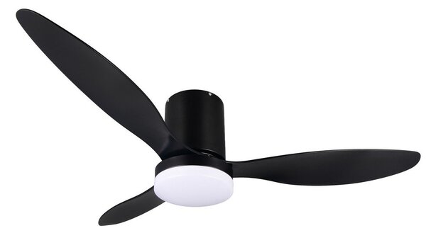 Матово черно LED осветително тяло за таван ø 132 cm Göteborg – Reality