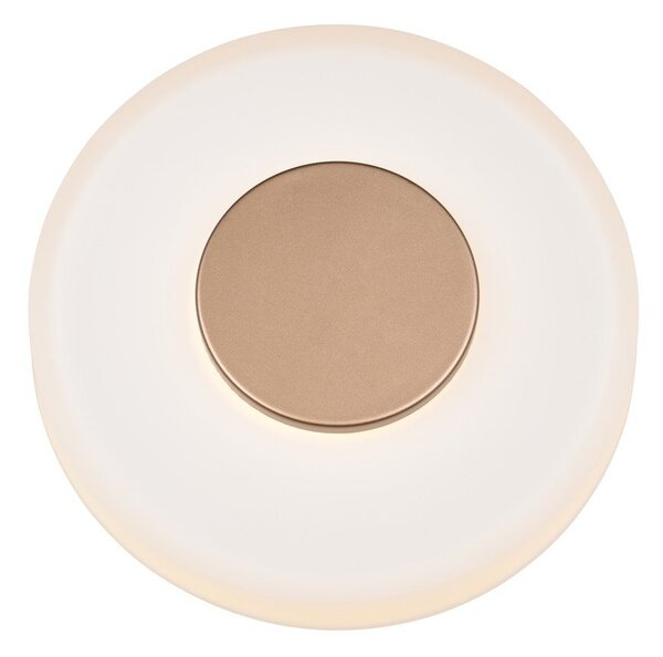 Бежова LED затъмняваща се стенна лампа ø 22 cm Celeste – Trio