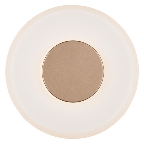 Бежова LED затъмняваща се стенна лампа ø 22 cm Celeste – Trio