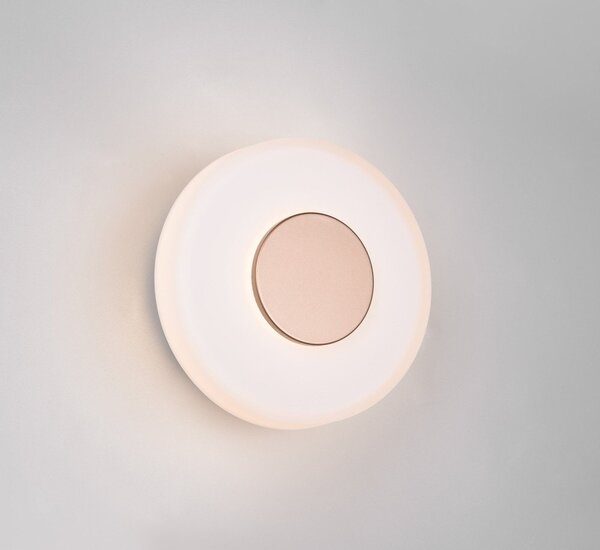 Бежова LED затъмняваща се стенна лампа ø 22 cm Celeste – Trio