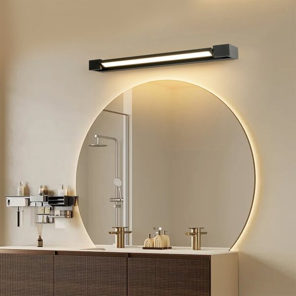 Brilagi-LED Осветление за огледало за баня AQUA LINE LED/18W/230V 60 cm IP44 черно