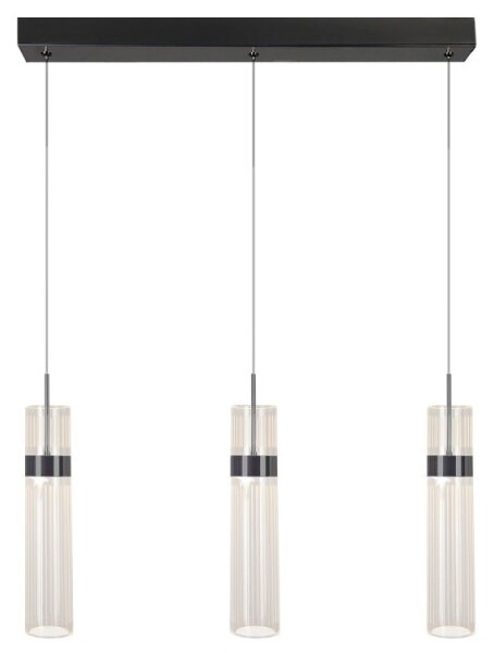 LED полилей на кабел AMBIENTE 3xLED/6W/230V 3000/4000/6000K черен