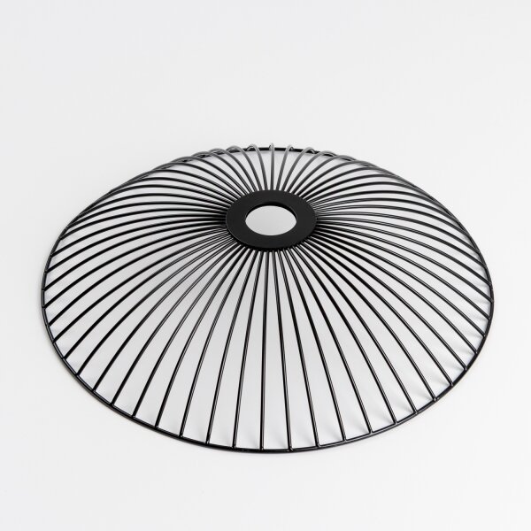 Brilagi - LED повърхностно монтиран полилей CERIA WIRE 1xE27/40W/230V диаметър 38 см черен/дъб