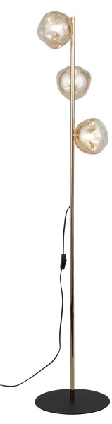 Brilagi - Подова лампа VULCANO 3xG9/8W/230V златиста/опушено-бежова
