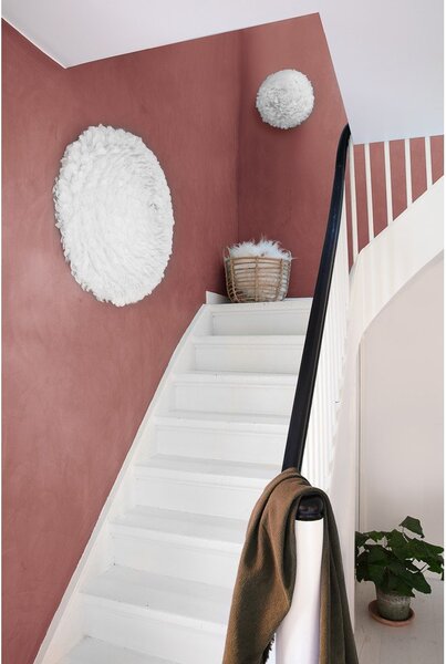 Бяла стенна лампа ø 45 cm Eos Up – UMAGE