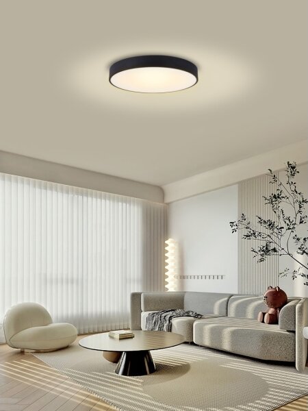 Immax NEO 07202L-LED Димируем плафон RONDATE 53W/230V черен Tuya + д.у