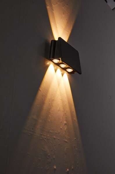 Immax 08491L - LED соларен стенен фенер с сензор LED/2W/5V IP54