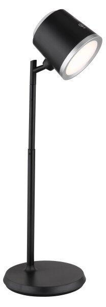 Globo 58454B - LED регулируема настолна лампа MEEYA LED/6W/3,7V черна
