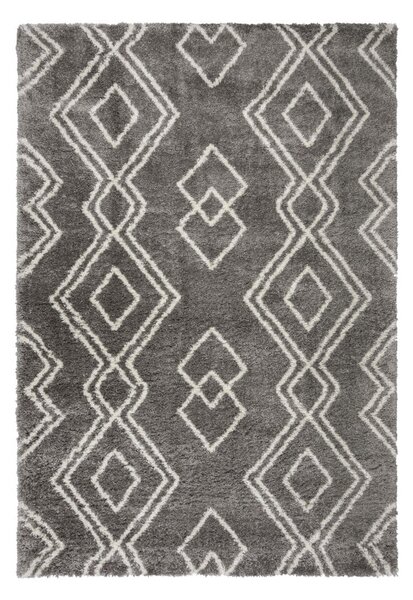 Сив килим 80x150 cm Atlas Berber – Flair Rugs