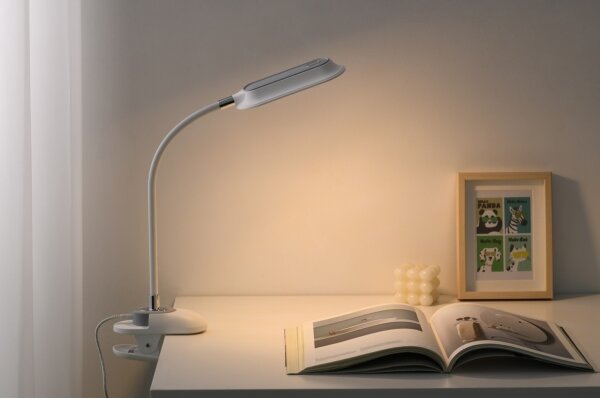 Immax 08997L - LED+CCT димируема настолна лампа с щипка CLIP 7,5W/230V бяла