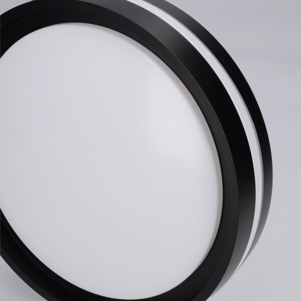 Brilagi - LED плафон NAOMI LED/24W/230V Ø 28,5 cm черен