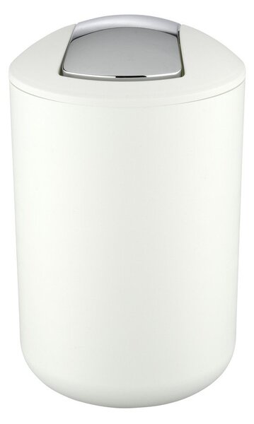 Бяло пластмасово кошче за боклук 6,5 l Brasil – Wenko