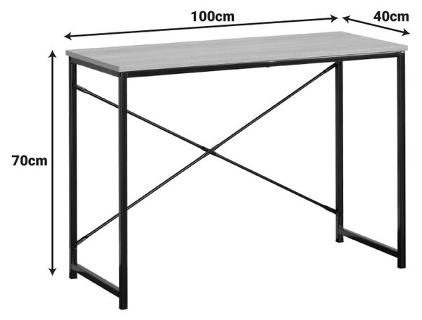 Бюро Bailon Натурален 100x40x70 см