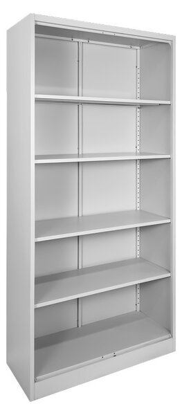 Метален гардероб Ugren Светлосив 90x40x180 см