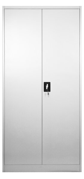 Метален гардероб Ugren Светлосив 90x40x180 см