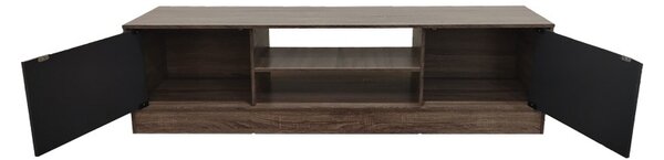 ТВ конзола Sasa I Кафяв 150x35x41.5 см