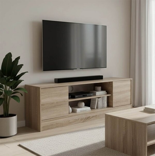 ТВ конзола Sasa Сонома 120x35x41.5 см