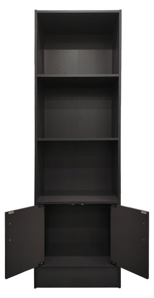 Библиотека Tekaro I Тъмносив 57x33x180 см