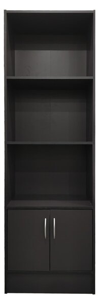 Библиотека Tekaro I Тъмносив 57x33x180 см