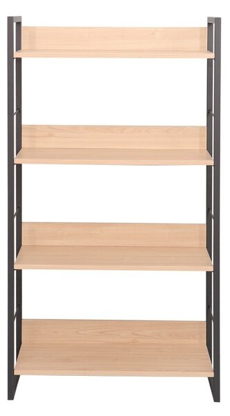 Библиотека Dorfie Черен 70x30x124.5 см
