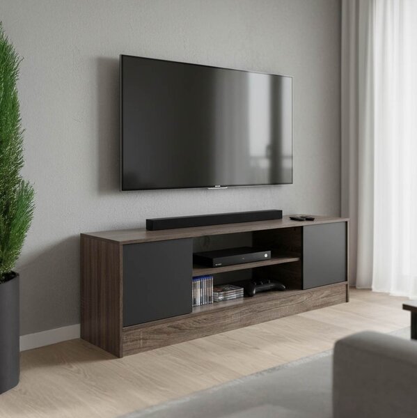 Телевизионна конзола Sasa Кафяв 120x35x41.5 см
