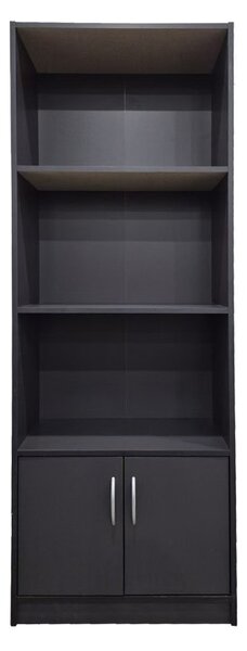 Библиотека Tekaro Тъмносив 60x29x166 см