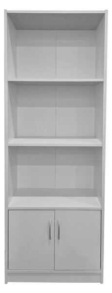 Библиотека Tekaro Бял 60x29x166 см