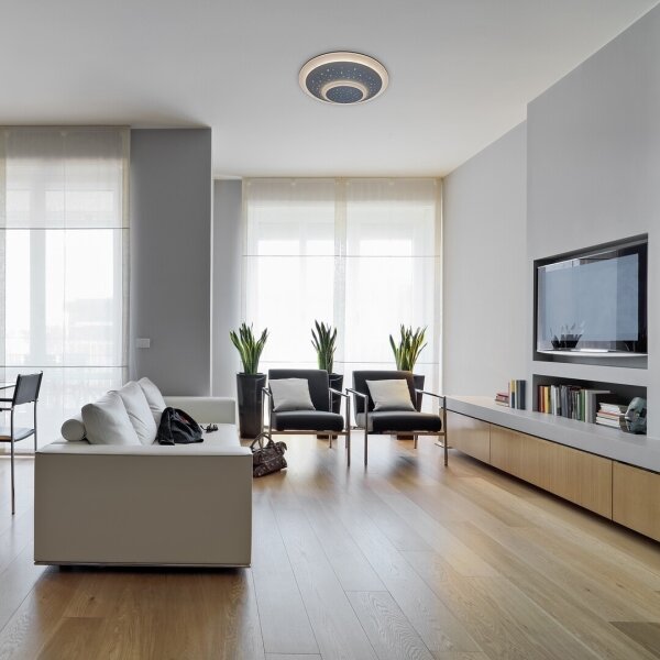 Rabalux - LED димируемо таванно осветително тяло LED/47W/230V 3000-6000K + дистанционно управление