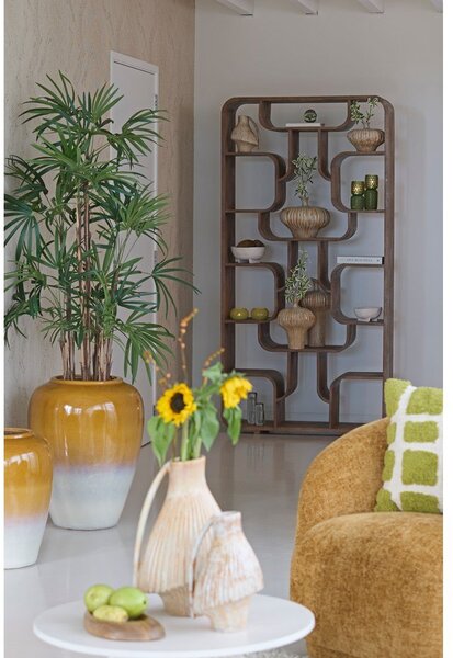 Стелаж от масивно манго в естествен цвят 100x200x30 cm Labare – Light & Living