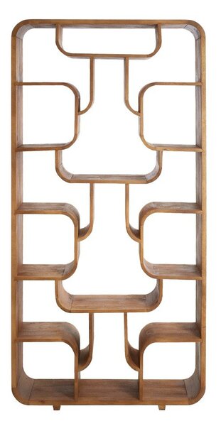 Стелаж от масивно манго в естествен цвят 100x200x30 cm Labare – Light & Living
