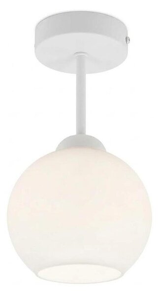 BRILAGI - LED полилей RETRO GLASS 1xE27/60W/230V Ø 15 см бял