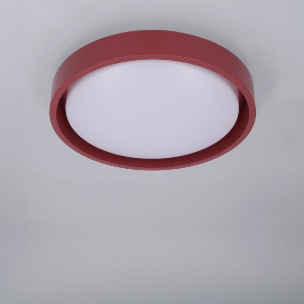 Brilagi - LED таванно осветително тяло MATTEO LED/24W/230V Ø 31 см червено