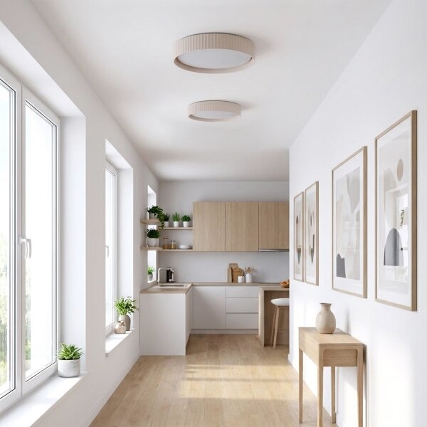 Brilagi - LED димируемо таванно осветително тяло LUCIA LED/48W/230V диаметър 41 см бежово+дистанционно управление