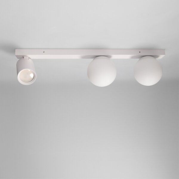 Brilagi - Точково осветително тяло SELE BALL 1xGU10/30W/230V + 2xG9/10W бяло