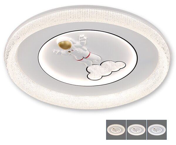 BRILAGI - LED димируемо детско таванно осветително тяло ASTRO LED/68W/230V Ø 50 см + дистанционно управление