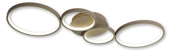 BRILAGI - LED плафон ECHO LED/40W/230V 4000K 32x90 cm бежов
