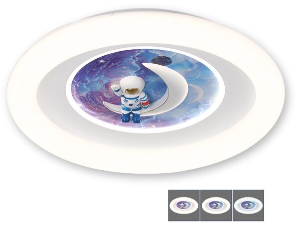 BRILAGI - LED Детско таванно осветително тяло ASTRO LED/80W/230V Ø 51 cm