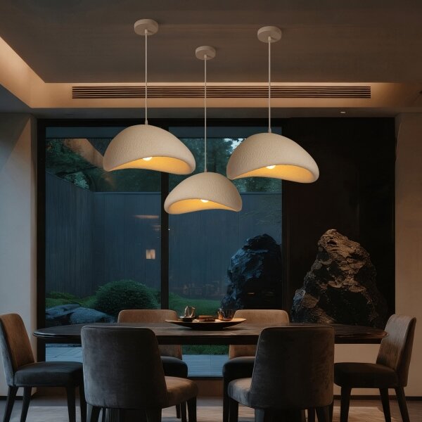 BRILAGI - Полилей на кабел WABI SABI 1xE27/60W/230V Ø 40 cm бял
