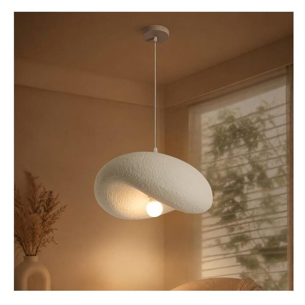 BRILAGI - Полилей на кабел WABI SABI 1xE27/60W/230V Ø 40 cm бял