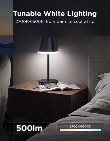 Govee - LED RGBICWW Настолна лампа с регулируема яркост CLASSIC MATTER LED/10W/5V Wi-Fi