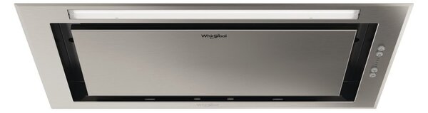Абсорбатор Whirlpool WCT3 63F LTX, за вграждане, енергиен клас B, 257W, 550 m³/h, 1 мотор, 4 степени на мощност, миещ се филтър, сив